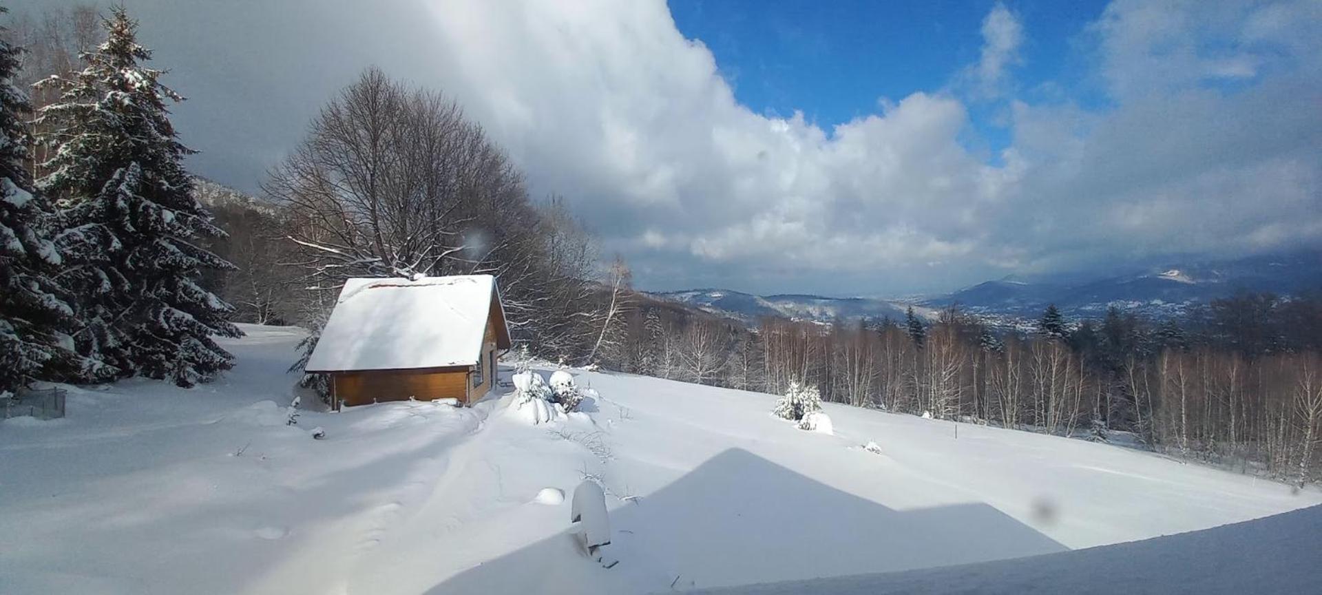Domek Gorski Na Polanie Goryczkowej 700 M Npm - Szczyrk Dojazd Samochodem Terenowym, W Zimie Utrudniony - Wymagane Lancuchy Kültér fotó